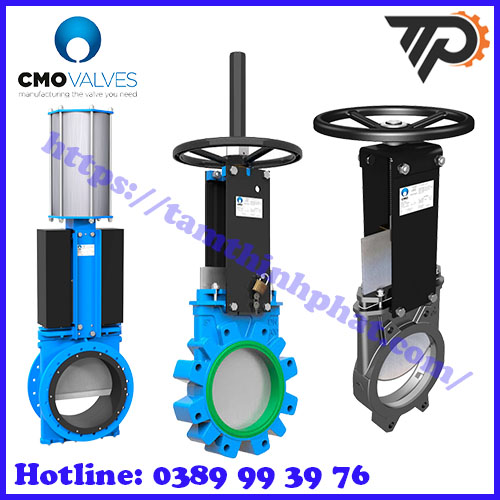 Van cổng dao CMO Valves chính hãng